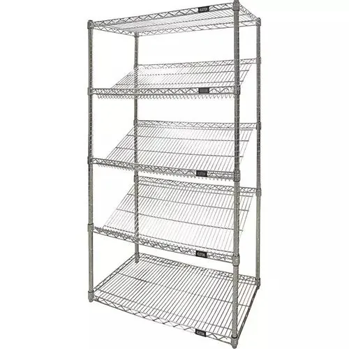 Slanted Wire Shelving product photo | Rangeview Fabricating